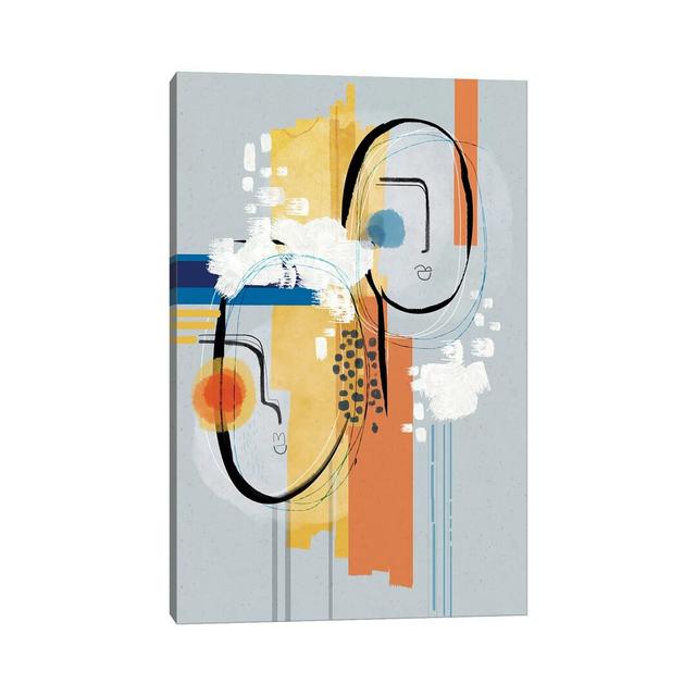 Brave - Print on Canvas Ebern Designs Size: 30.48cm H x 20.32cm W x 1.91cm D, Format: Wrapped Canvas on Productcaster.