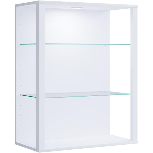 Vitrine Naldo 17 Stories Farbe: Weiß on Productcaster.