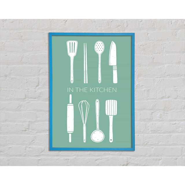 Utensils 10 - Single Picture Frame Art Prints August Grove Size: 84.1cm H x 59.7cm W x 2cm D on Productcaster.