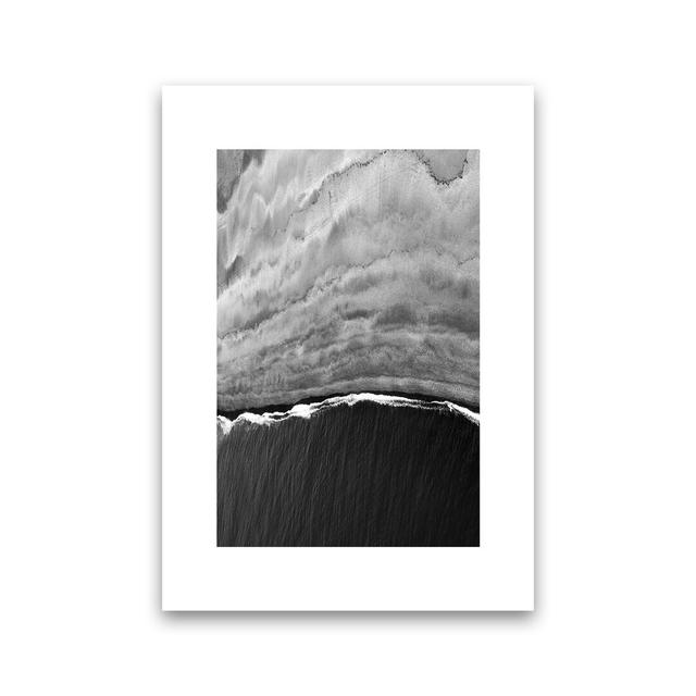 Black Ocean - Print 17 Stories Size: 84.01cm H x 59.4cm W x 1cm D, Frame Option: No Framed on Productcaster.