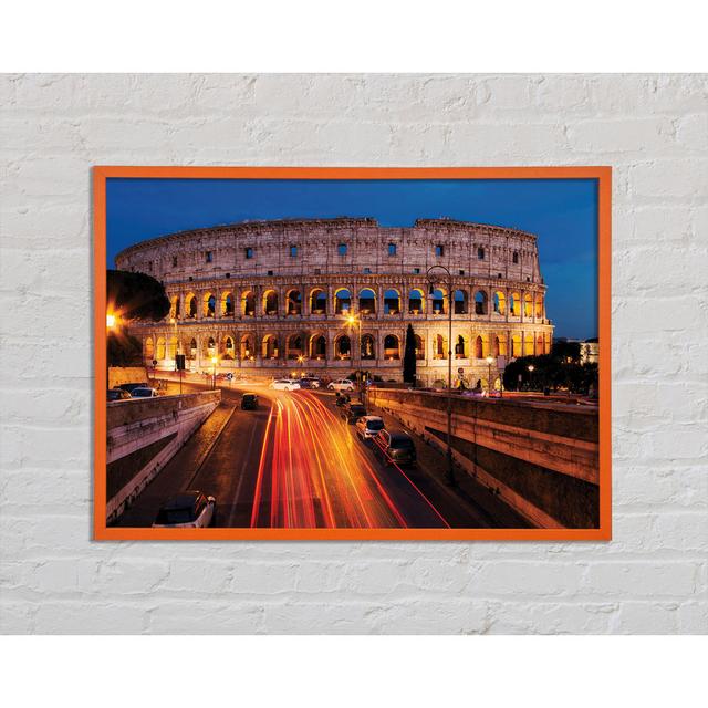 Antimo Colosseum Night Speed - Single Picture Frame Art Prints Brayden Studio Size: 29.7cm H x 42cm W x 2cm D on Productcaster.