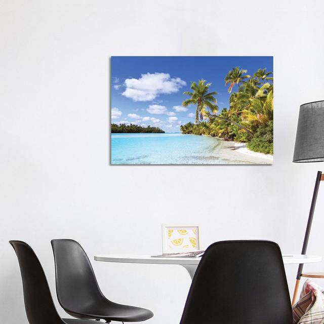 One Foot Island, Aitutaki, Cook Islands I House of Hampton Size: 66.04cm H x 101.6cm W x 3.81cm D on Productcaster.