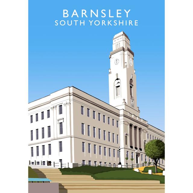 Barnsley by Richard O'Neil - Print East Urban Home Size: 50 cm H x 40 cm W x 1 cm D, Format: No Frame on Productcaster.