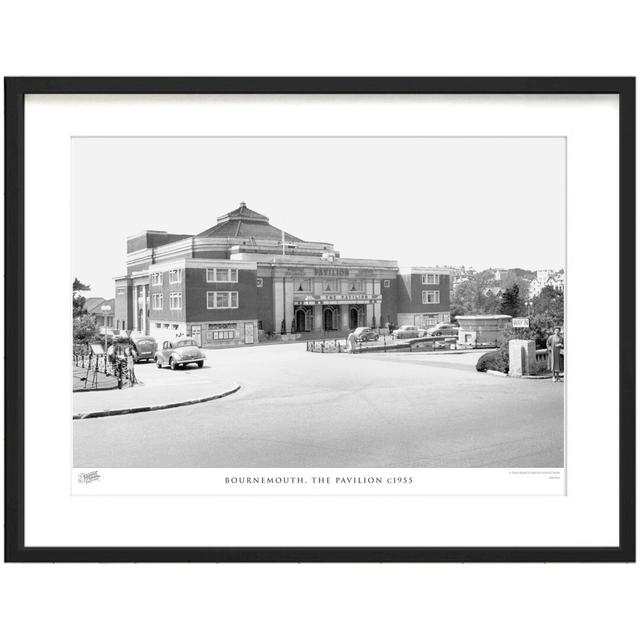 'Bournemouth, the Pavilion C1955' by Francis Frith - Picture Frame Photograph Print on Paper The Francis Frith Collection Size: 40cm H x 50cm W x 2.3c on Productcaster.