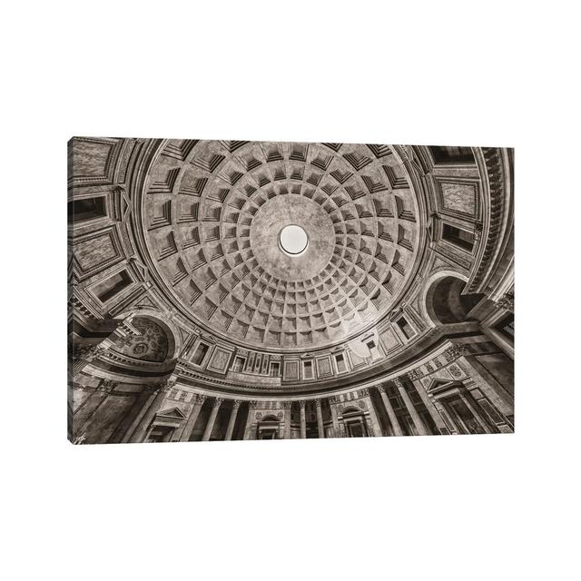 Italy, Pantheon by John Ford - Wrapped Canvas Painting ClassicLiving Size: 30.48cm H x 45.72cm W on Productcaster.