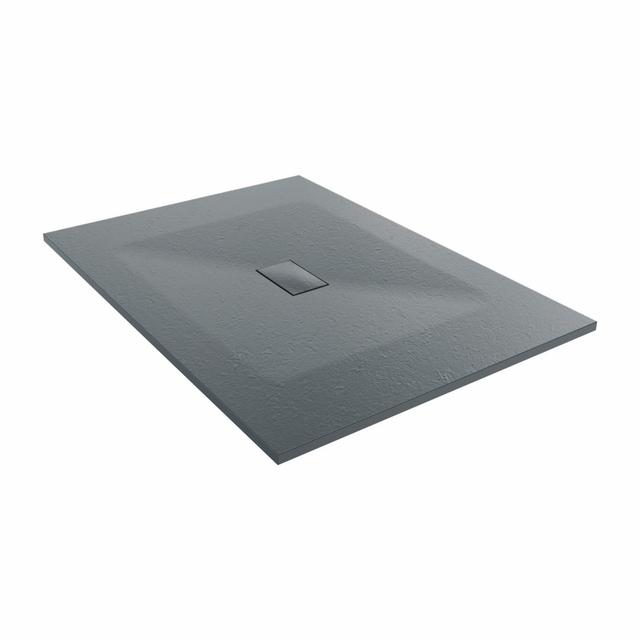 Bozidar W 32mm D Rectangle Shower Tray Brayden Studio Colour: Anthracite, Size: 140cm H x 100cm W x 3.2cm D on Productcaster.