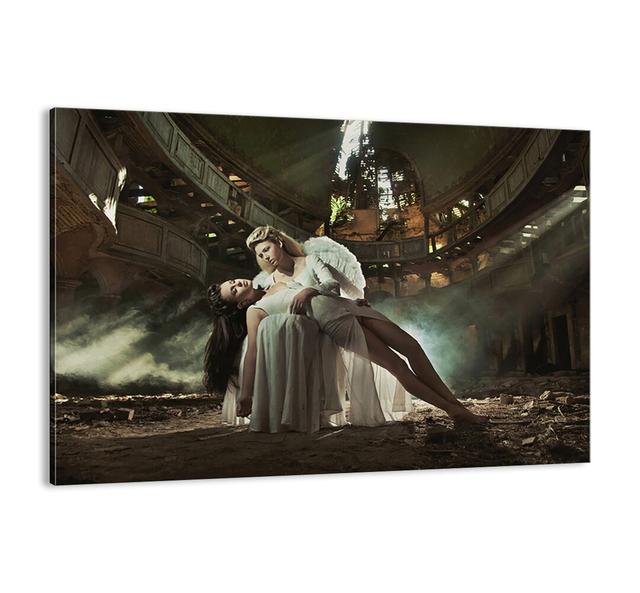 Leinwandbild - Fotografie „The Spirit of the Old Theater” Brayden Studio Größe: 70 cm H x 100 cm B x 1,8 cm T on Productcaster.