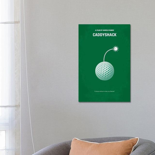 Caddyshack Minimal Movie Poster Happy Larry Size: 66cm H x 46cm W on Productcaster.