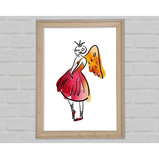 Angel Dancer - Single Picture Frame Art Prints Rosalind Wheeler Size: 42cm H x 29.7cm W x 1.5cm D on Productcaster.