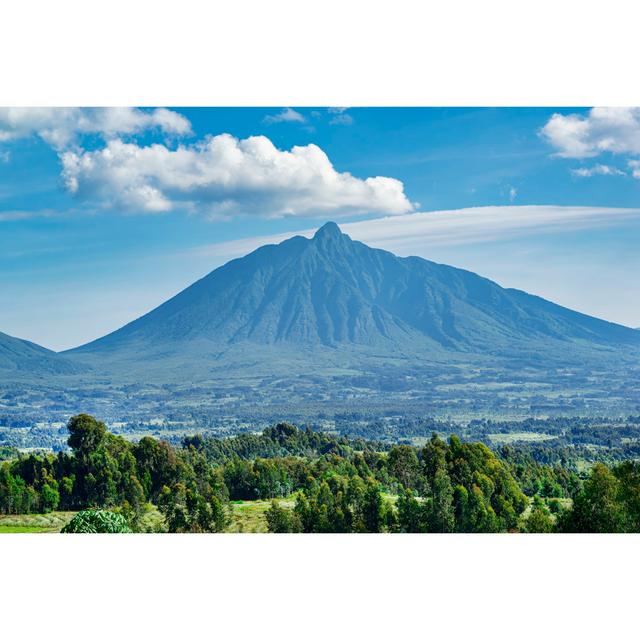 Mount Bisoke by Guenterguni - Wrapped Canvas Art Prints Alpen Home Size: 40cm H x 60cm W on Productcaster.