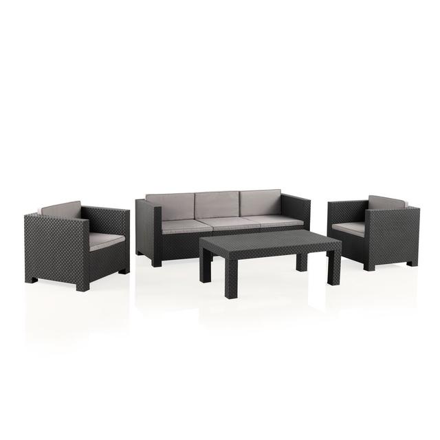 5-Sitzer Lounge-Set Brendolyn mit Polster Ebern Designs on Productcaster.