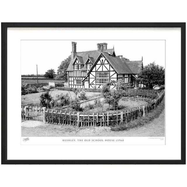 'Bushley, the Old School House C1960' by Francis Frith - Picture Frame Photograph Print on Paper The Francis Frith Collection Size: 28cm H x 36cm W x on Productcaster.