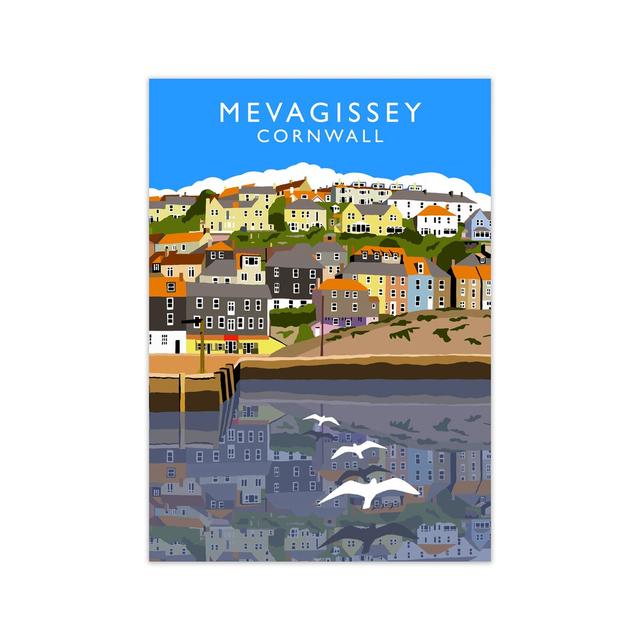 Mevagissey by Richard O'Neill - Unframed Graphic Art Print on Paper 17 Stories Size: 84.1 cm H x 59.4 cm W on Productcaster.