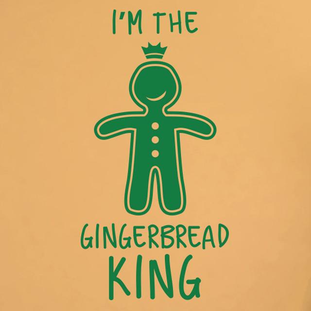 I'm the Gingerbread King Wall Sticker Maturi Size: Medium, Colour: Green on Productcaster.