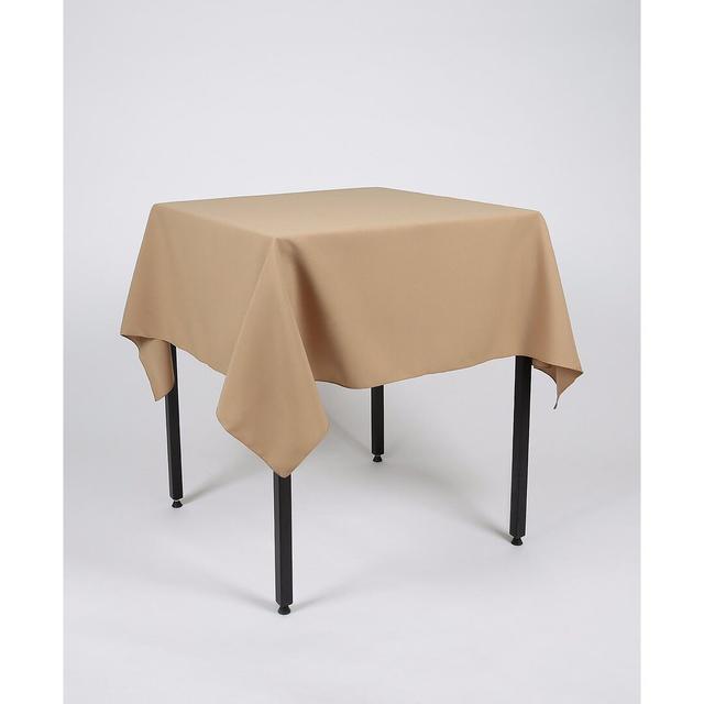 Blondine Tablecloth 17 Stories Colour: Camel, Size: 137cm W x 137cm L on Productcaster.