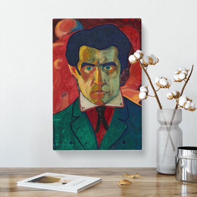 Self-Portrait by Kazimir Malevich - Wrapped Canvas Painting East Urban Home Size: 60cm H x 40cm W x 3cm D on Productcaster.