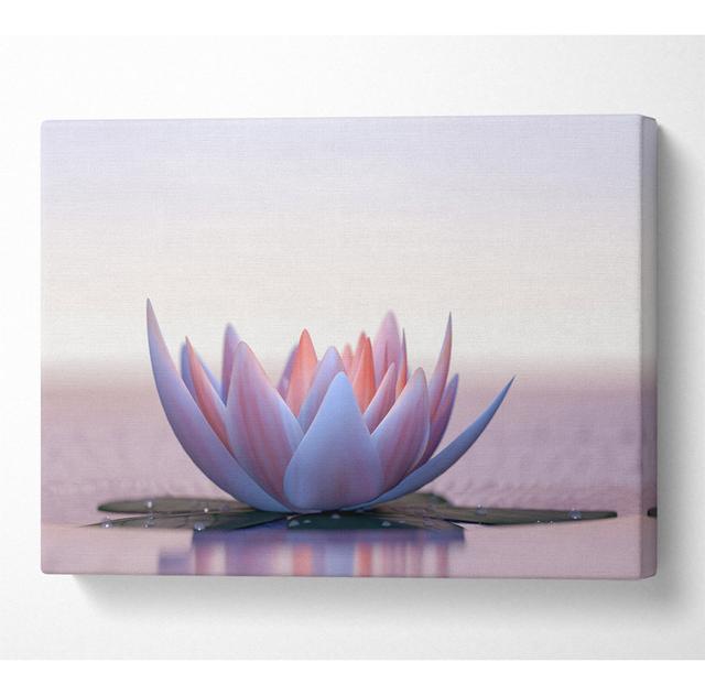 Pink Lotus - No Frame Art Prints on Canvas World Menagerie Size: 50.8cm H x 81.3cm W on Productcaster.