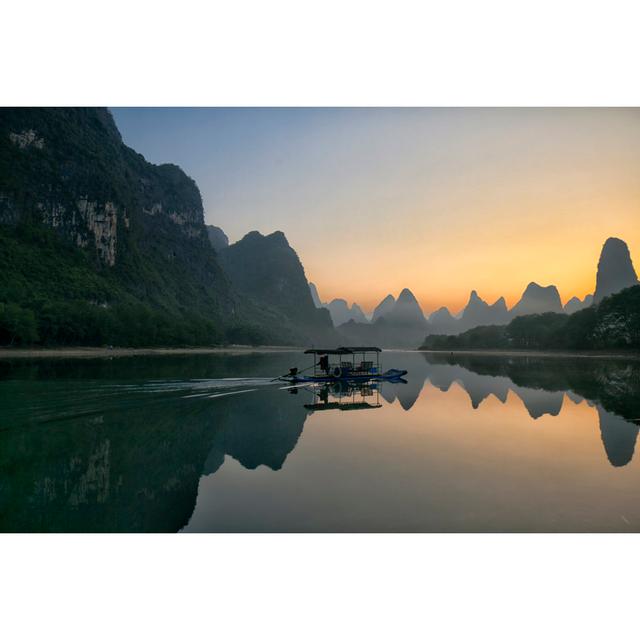 Li River At Dawn - Print 17 Stories Size: 30cm H x 46cm W on Productcaster.