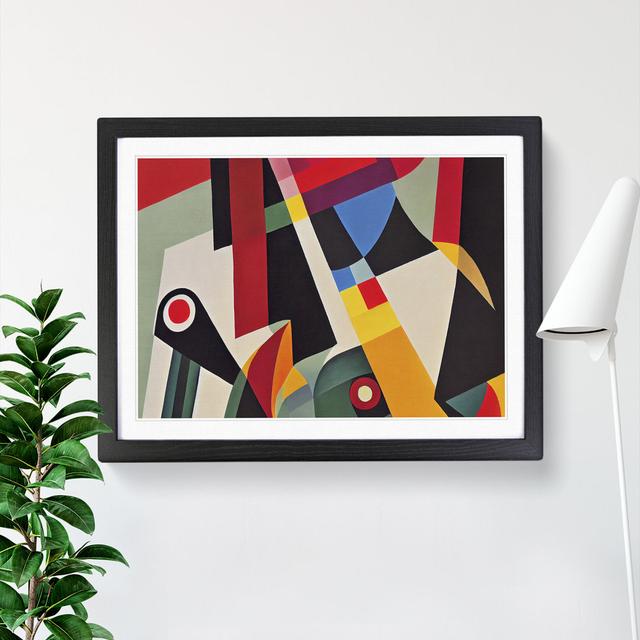 Unforgettable Modern Abstract Art - Picture Frame Graphic Art Metro Lane Frame Colour: Black Framed, Size: 34cm H x 46cm W x 2cm D on Productcaster.