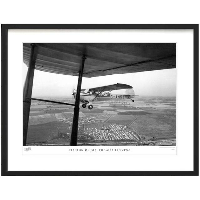 'Clacton on Sea, the Airfield C1960' by Francis Frith - Picture Frame Photograph Print on Paper The Francis Frith Collection Size: 45cm H x 60cm W x 2 on Productcaster.