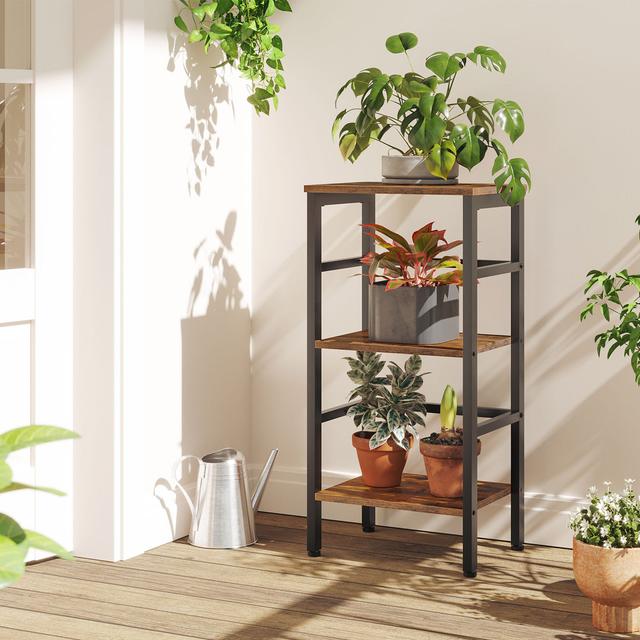 81cm H x 40cm W Metal Bookcase HOOBRO on Productcaster.