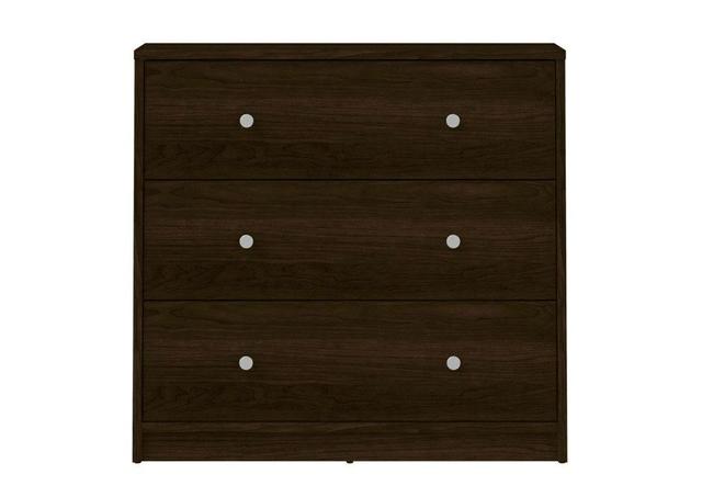 Mcdougle 3 Drawer Chest 17 Stories Colour: Coffee on Productcaster.