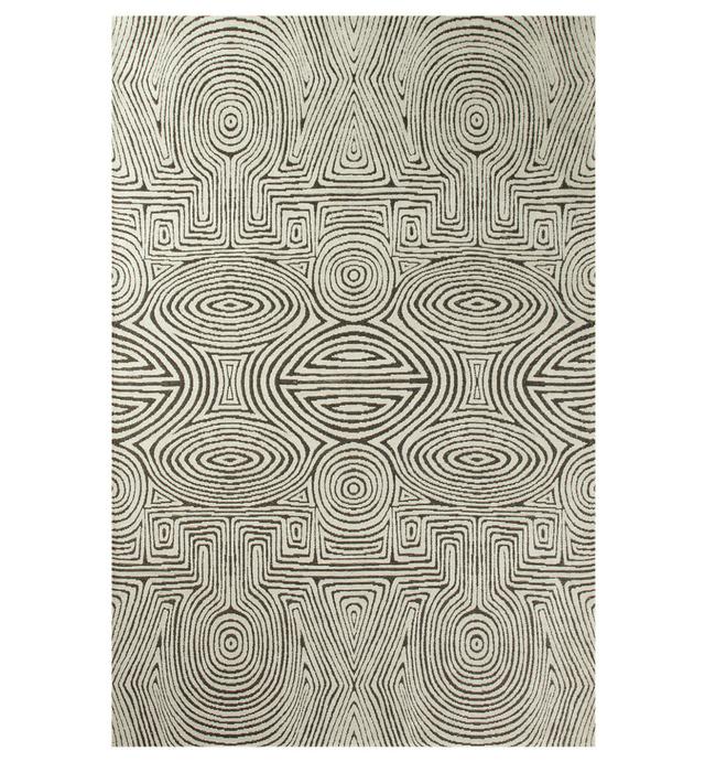 Chanille Ivy Bronx - Ebony Ivory Ivy Bronx Rug Size: Rectangle 80 x 150cm on Productcaster.