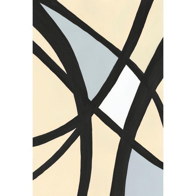 Serene Labyrinth II - Wrapped Canvas Graphic Art Ivy Bronx Size: 76cm H x 51cm W x 3.8cm D on Productcaster.