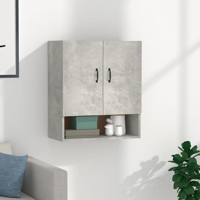 Luminara Wall Bathroom Cabinet Ebern Designs Finish: Concrete Grey on Productcaster.