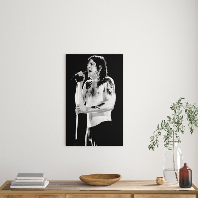 Iggy And The Stooges - Graphic Art Print on Canvas East Urban Home Size: 81.3 cm H x 50.8 cm W on Productcaster.