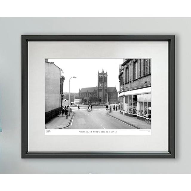 'Widnes, St Pauls Church C1965' - Picture Frame Photograph Print on Paper The Francis Frith Collection Size: 45cm H x 60cm W x 2.3cm D on Productcaster.