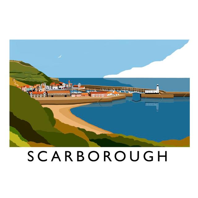 Scarborough by Richard O'Neil - Graphic Art Print on Paper East Urban Home Format: No Frame, Size: 40 cm H x 50 cm W x 1 cm D on Productcaster.