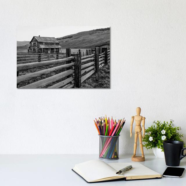 An Old Farmhouse by Bill Sherrell - Gallery-Wrapped Canvas Giclée on Canvas Brambly Cottage Format: Canvas, Size: 20.32cm H x 30.48cm W x 1.91cm D on Productcaster.