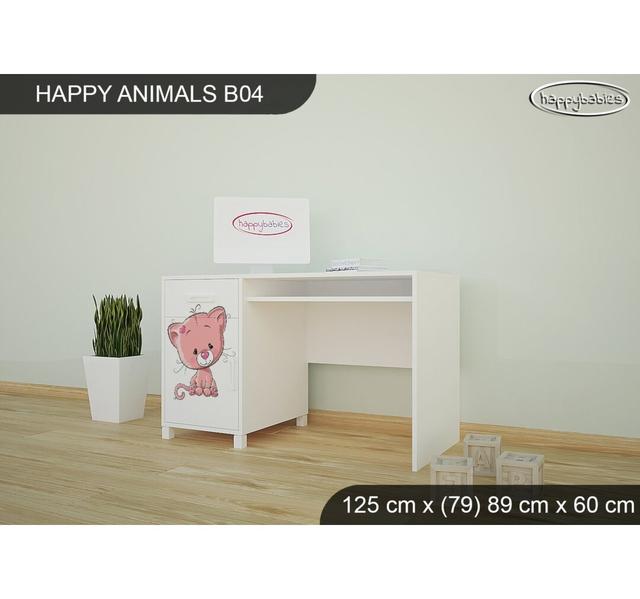 Computertisch Animals Happy Babies Grundfarbe: Weiß on Productcaster.