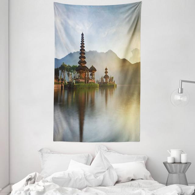 Wandbild Pura Ulun Danu Gebäude Asien East Urban Home Maße: 230 cm H x 140 cm B on Productcaster.