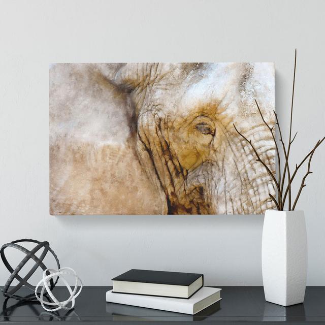 Elephant Vol.5 - Wrapped Canvas Print East Urban Home Size: 35cm H x 50cm W x 3cm D on Productcaster.