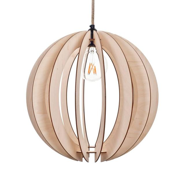 Willingham 1 - Light Wood Pendant Norden Home on Productcaster.