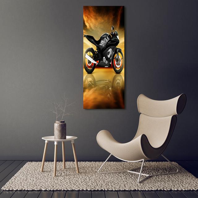 Motorrad - Kunstdrucke auf Leinwand Williston Forge on Productcaster.