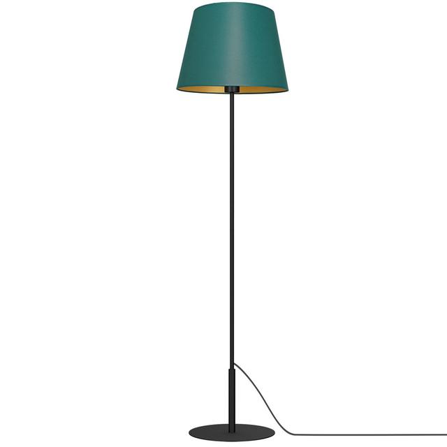 Ajon 154cm Traditional Floor Lamp Set Metro Lane Base Finish: Green on Productcaster.