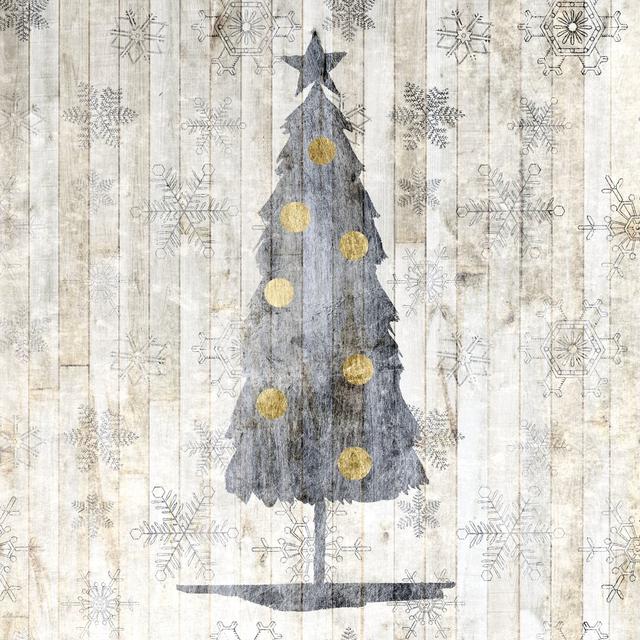 Sophisticated Christmas II by Grace Popp - Wrapped Canvas Graphic Art The Seasonal Aisle Size: 122cm H x 122cm W on Productcaster.