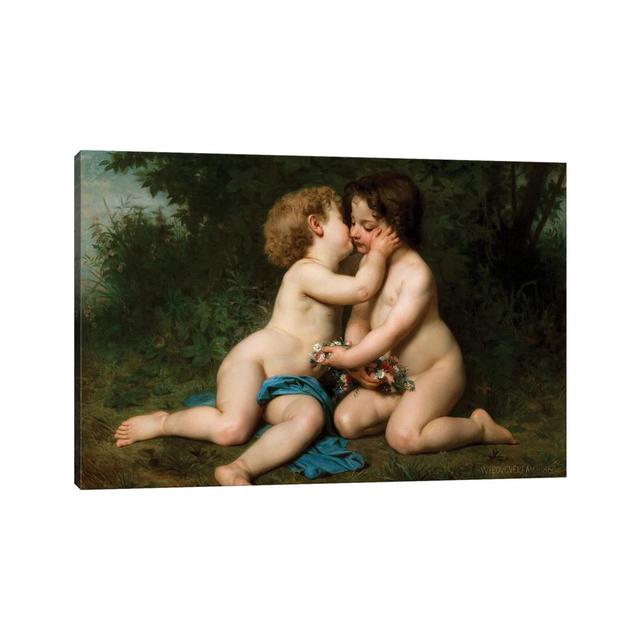 Peace, 1860 by William-Adolphe Bouguereau - Wrapped Canvas Gallery-Wrapped Canvas Giclée ClassicLiving Size: 30.48cm H x 45.72cm W x 1.91cm D on Productcaster.