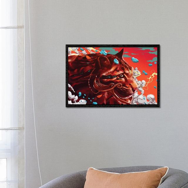 Beastmode by Alvin Epps - Gallery-Wrapped Canvas Giclée on Canvas Langley Street Size: 45.72cm H x 66.04cm W, Format: Black Framed on Productcaster.