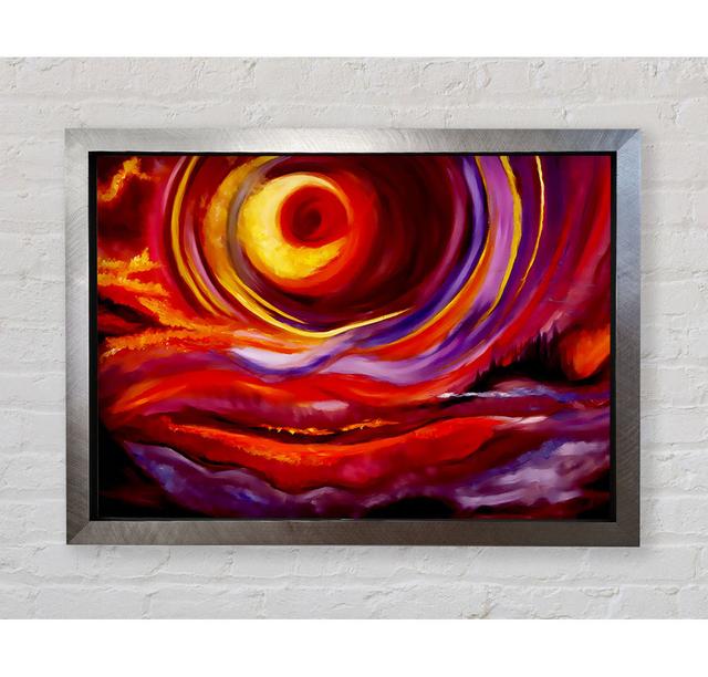 The Distant Planet Ocean Rainbow - Single Picture Frame Art Prints Bright Star Size: 100cm H x 141.4cm W on Productcaster.