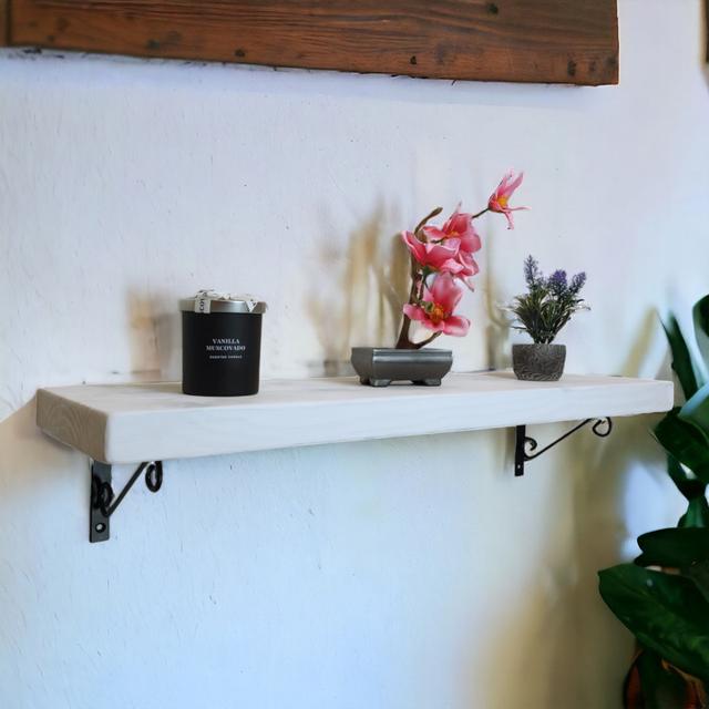 Amuda Bracket Shelf Marlow Home Co. Size: 15cm H x 210cm W x 17.5 D cm on Productcaster.