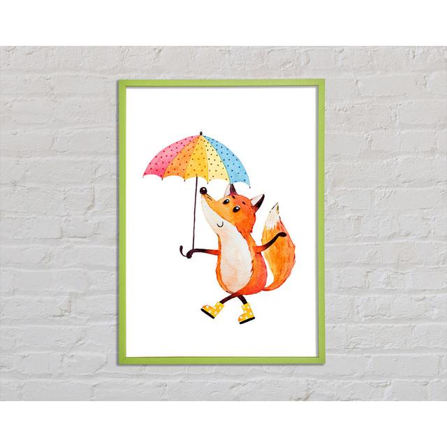 Foxy In The Rain - Print Maturi Size: 84.1cm H x59.7cm W x 2cm D on Productcaster.