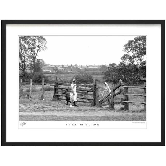 'Tiptree, the Stile C1955' by Francis Frith - Picture Frame Photograph Print on Paper The Francis Frith Collection Size: 28cm H x 36cm W x 2.3cm D on Productcaster.