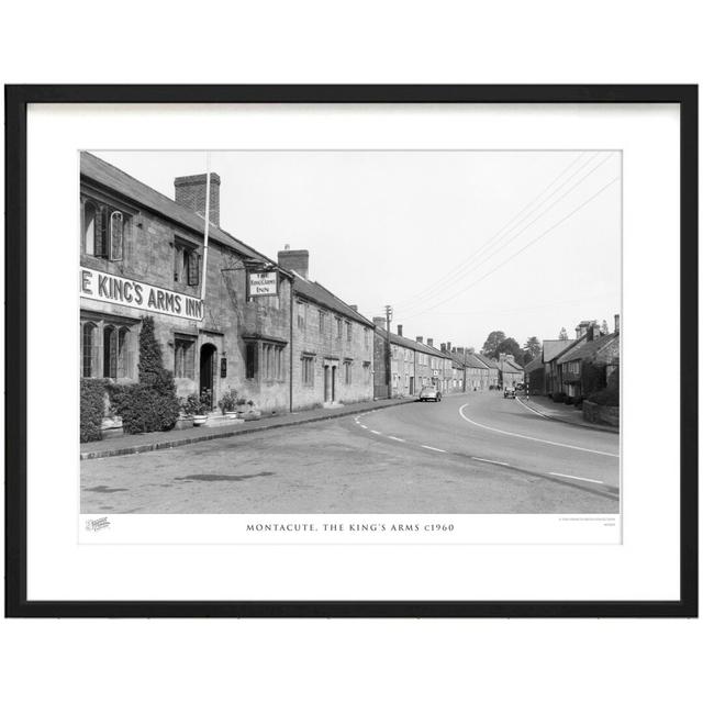 'Montacute, the King's Arms C1960' - Picture Frame Photograph Print on Paper The Francis Frith Collection Size: 40cm H x 50cm W x 2.3cm D on Productcaster.