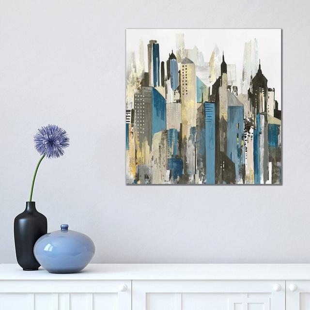 City of Wonder - Wrapped Canvas Painting Ebern Designs Size: 45.72cm H x 45.72cm W x 3.81cm D on Productcaster.