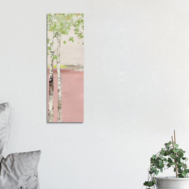 Blush Infinity I by Allison Pearce - Wrapped Canvas Panoramic Gallery-Wrapped Canvas Giclée Ophelia & Co. Size: 91.44cm H x 30.48cm W x 1.905cm D on Productcaster.