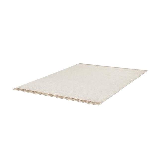 Elosia Shaggy Cream Indoor Rug 17 Stories Rug Size: Rectangle 200 x 290cm on Productcaster.